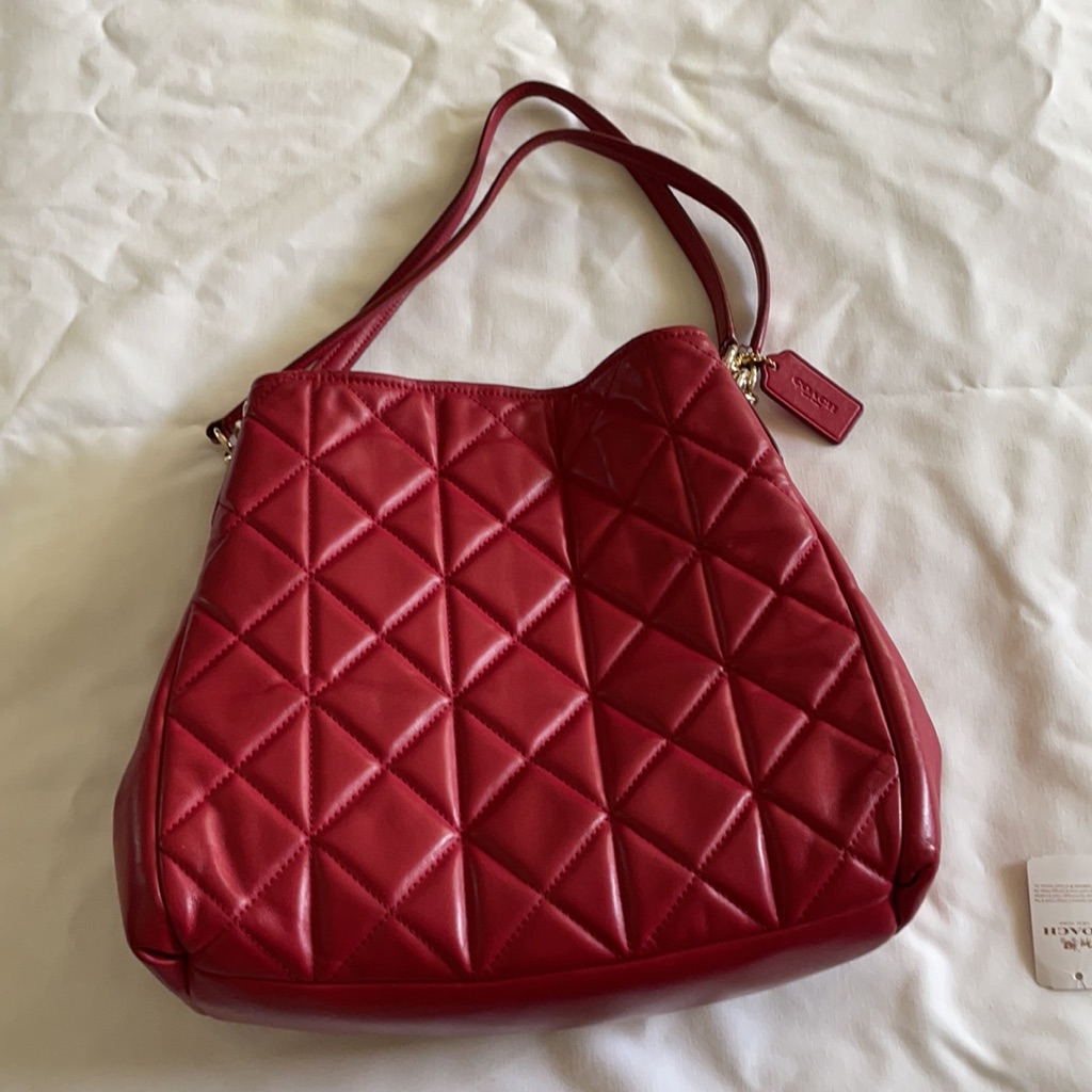 Coach Quilted Leather Phoebe Shoulder Bag